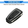 thumbnail image 6 of Unique Bargains Key Shell Case for Ford Transit Custom for Ford Tourneo Mondeo for Ford Mondeo C-max Focus Keyless Entry Remote Key Fob Replacement Case 3 Buttons, 6 of 7