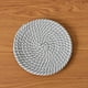 thumbnail image 2 of 3 uds 18cm hecho a mano para platos calientes, tapetes para platos calientes de algodón Natural, juego de almohadillas tejidas resistentes al calor para ollas, 2 of 5
