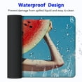 thumbnail image 4 of JRXY Summer Whimsy Watermelon Slice Mouse Pad, 31.5 x 11.8 Inch Extended Size, Highly Durable Design, Superior Control Surface, Non-slip Rubber Base, Water-resistant Coating 31.5x11.8 in, 4 of 6
