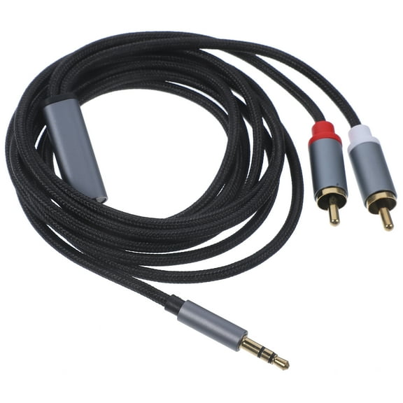 Video Cord Male To Male Cord 2-meter VCR Audio/Video Composite Cable Wire
