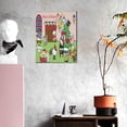 thumbnail image 3 of Lsque Sanrio Pattern Decorative Picture – Unique Modern Wall Art, Ready-to-Hang Canvas Print for Home (Vertical), 3 of 6