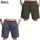 thumbnail image 2 of Pantalones deportivos de 2 piezas, pantalones cortos de baloncesto con cordón de bolsillo para hombre, pantalones de secado rápido para correr y entrenar, 2 of 6