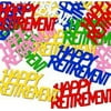 Happy Retirement Fanci-Fetti (multi-color) Party Accessory (1 count) (.5 Oz/Pkg)