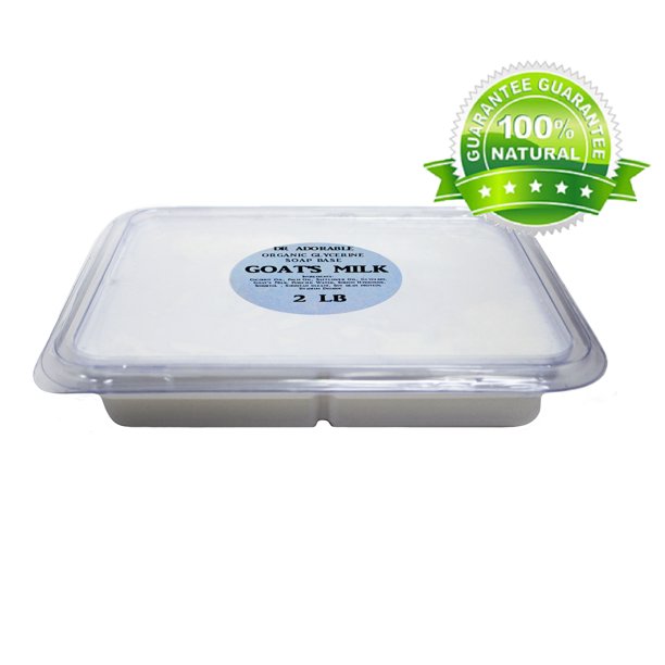 2 Lb Goats Milk Glycerin Melt Pour Soap Base Organic Walmart Com 2 Lb Goats Milk Glycerin Melt Pour Soap Base Organic Walmart Com