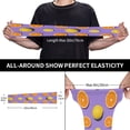thumbnail image 4 of Goofa Yellow Lemon And Orange Pattern UV Sun Protection Arm Sleeves, UPF 50 Sports Cooling Arm Compression Sleeves for Men Women Teenager, 4 of 8