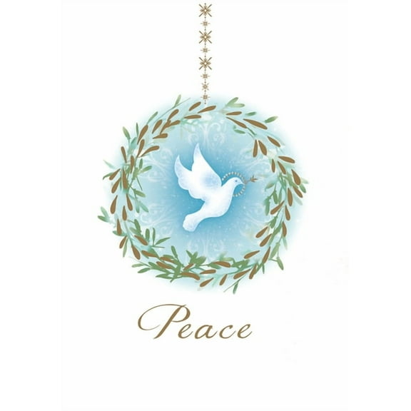 Peaceful Tidings Small Boxed Holiday Cards (20 Cards, 21 Self-Sealing Envelopes), (Hardcover)