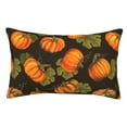 thumbnail image 1 of Balery Orange Pumpkin Funda de Cojín Estampada, Regalos para Mujeres, Regalos de Amor para Ella, Regalos para Novia o Esposa, Funda de Almohada-16"x24", 1 of 6