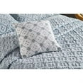 thumbnail image 3 of Better Trends BSCH4PKIBL Ensemble Couvre-Lit King Collection Charleston en Bleu, 3 of 3