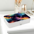 thumbnail image 6 of Galaxy Jewelry Box Organizer Storage Box with Removable Compartment, Portable PU Leather Jewelry Boxes, 6 of 6