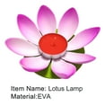thumbnail image 6 of SPRING PARK Floating Garden Pond River Candle Wishing Light Lotus Flower Lamp Festival Decor, 6 of 7