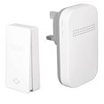 thumbnail image 1 of Timbre De Puerta Autoalimentado, No Requiere Batería Timbre De Puerta Inalámbrico De 100-230 V Carcasa De ABS Con Receptor Para Uso Doméstico, 1 of 7