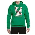 thumbnail image 2 of If It's Not a Jack Russell Terrier It's Just a Dog | Mens Dog Lover Hooded Sweatshirt Graphic Hoodie, Kelly, 2XL, 2 of 3