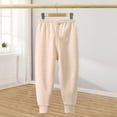 thumbnail image 2 of Loopsun Kids Boys Girls Leggings 0 to 8 Years Striped Elastic Fall Winter Home Casual Pants, 2 of 5