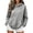 Gray #017, variant on Leopard Print Hoodie Women Oversized Trendy Fleece Hooded Pullover Sweatshirt Drop Shoulder Fall Graphic Hoodies with Pockets