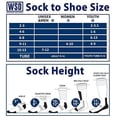 thumbnail image 3 of Yacht & Smith 60 Pairs of Kids Sports Crew Socks, Wholesale Bulk Pack Sock for Boys & Girls, by SOCKS'NBULK (4-6 Boys, Black), 3 of 3