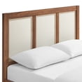 thumbnail image 6 of Modway Capri Queen Wood Grain Platform Bed in Walnut, 6 of 10