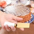 thumbnail image 3 of 5 Pieces Gold Cheese Knives Set Stainless Steel Cheese Knives Collection Cheese Cutter with Marble Handle Cheese Slicer Butter Spreader for Kitchen Christmas, Thanksgiving, Wedding, 3 of 7