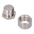 thumbnail image 4 of Tuerca del enchufe del sensor de oxígeno O2 Tuerca del enchufe del sensor de oxígeno O2 Kit de soldadura Herrajes de sujeción de níquel galvanizado de hierro M18 X 1.5, 4 of 8