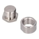 thumbnail image 4 of Uadme Tuerca del tapón del Sensor de oxígeno O2 - Kit de Soldadura Herrajes de sujeción de níquel galvanizado de Hierro M18 X 1.5, 4 of 14