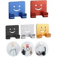 thumbnail image 2 of Gancho para maquinilla de afeitar de 5 piezas, gancho autoadhesivo de aleación de aluminio multiusos para maquinilla de afeitar de ducha, enchufe, llaves, utensilios de cocina, toalla, vestido (5 colores), 2 of 8
