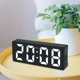 thumbnail image 1 of Mesa de reloj digital Función de repetición de para regalos de cumpleaños junto a En blanco y negro Colco Despertador, 1 of 8