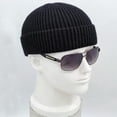 thumbnail image 2 of YooGuoGuo Unisex Brimless Knitted Beanie Above Ears Fashion Fisherman Skull Cap Hat for Men Women, 2 of 3