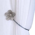thumbnail image 2 of SPRING PARK Vintage Magnetic Curtain Tieback, Resin Flower Curtain Drapery Holdback Window Curtain Decorative Buckle Holder for Home Cafe Balcony, 2 of 7