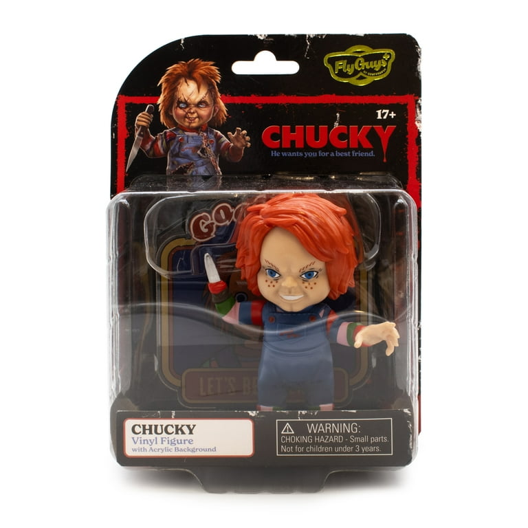 Chucky Fly Guys+ 4.5-Inch Vinyl Figure with Acrylic Backdrop