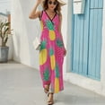 thumbnail image 6 of Lunarable Pineapple Art Sleeveless Dress Women's Summer Suit Dresses for Women 2025 Luxury Party Dress, 6 of 7