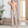 thumbnail image 6 of Haiem Strawberries Men's Pajama Pants Ultra Lightweight Pjs Bottoms Sleepwear Bottom Pants With Pocket Drawstring-XX-Large, 6 of 7
