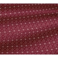 thumbnail image 4 of oneOone Cotton Jersey Carmine Red Fabric Geometric Bandhani Dress Material Fabric Print Fabric By The Yard 58 Inch Wide, 4 of 4