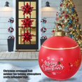thumbnail image 4 of 60cm Inflatable Christmas Ball with Light Glow Giant Atmosphere Ball Home Garden, 4 of 7