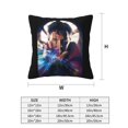 thumbnail image 4 of Funda de cojín decorativa universal suave de Doctor Strange para las cuatro estaciones, para sala de estar, sofá, cama, 4 of 8