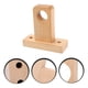 thumbnail image 4 of Extremo de barra para cortina de baño, soporte de madera para barra, accesorio para cortina de ducha para el hogar, 4 of 6