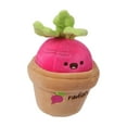 thumbnail image 3 of 2xCarrot Peluche Llavero Regalos De Cumpleaños Muñeco De Peluche Regalo Niños Juguete Violeta Rojo, 3 of 8