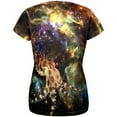 thumbnail image 2 of Blue Ringed Octopus IN SPACE All Over Womens T-Shirt - Small, 2 of 2