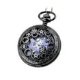 thumbnail image 1 of facefd Steampunk Hands Scale Mechanical Skeleton Pocket Watch Hand Pocket Watch Holiday Birthday Gift, 1 of 9