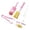 A900 Pink 11.4", variant on Bottle Cleaning Brush Set of 2, Sponge Bottle Brushes for Standard and Wide Mouth Baby Bottles, Pink