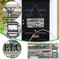 thumbnail image 1 of Agiferg Wooden Wall Hanging Welcome Sign Welcome Decoration Pendant, 1 of 8
