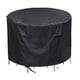 thumbnail image 1 of Cubierta redonda a prueba de polvo e impermeable para muebles, cubierta protectora para muebles de mesa de jardín al aire libre WD.WDQZL Hogar, 1 of 5