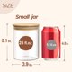 thumbnail image 2 of Juego de tarros de vidrio para almacenamiento de alimentos ComSaf 750 ml (25 oz) x 6 con tapas, 2 of 9