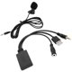thumbnail image 4 of Cables para reproductor de audio, adaptador de micrófono, divisor de audio auxiliar para micrófono, accesorios de audio para automóvil de primera línea, 4 of 9