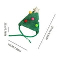 thumbnail image 3 of OutmaxHome Festive Pet Christmas Bib, Holiday Apron for Dogs, Cats, Puppies, Soft Fleece Costume Accessories for Small/Medium Pets, 3 of 3