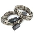 thumbnail image 4 of Integrated Cable, Portable Stable Extender Cable Cord, 15M For Computer Black No Signal Degradation, 4 of 8