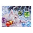 thumbnail image 1 of DIY 5D diamante pintura bordado artes hogar pared decoración 30 × 40 cm copa Perro 40 × 30cm Sunnimix Pintura de diamantes 5D, 1 of 8