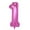 B, variant on Party Balloons Decorations,Pink Foil Number 0 Balloon, 40 Inch Large Helium Mylar Balloon for Birthday, Anniversary, Party Decorations, Reusable and Easy to Inflate