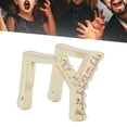 thumbnail image 1 of Hip Hop Tooth Brace, Brass Electroplating, Durable, Birthday Gift, Perfect For  Parties, Music Concerts, 1 of 8