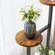 thumbnail image 4 of Soporte para Flores de Hierro,Estante para plantas de metal con escalera de 4 niveles, Bandejas de madera, Estantes de jardín, para plantas para la sala de estar macetas, balcón - 02 esquí esquí Gafas de esquí, 4 of 5