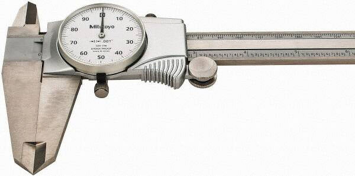 Mitutoyo 505-746 Dial Caliper 0"-12" Range, 0.001" Graduation