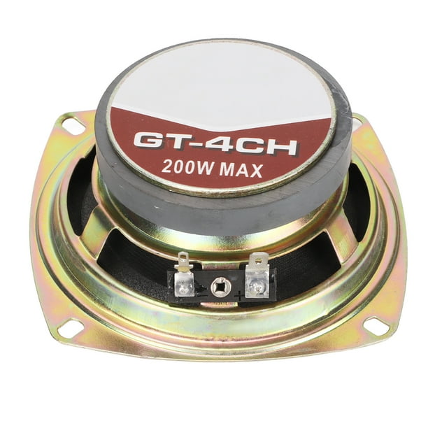 Altavoz Coaxial Estéreo Para Coche De 4 Pulgadas, 200 W, 60 Hz-20 KHz, 4 Ohmios Para De Audio Para Coche